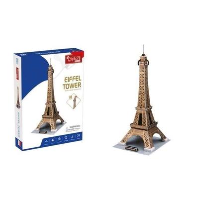 3D puzzle - Eiffelova věž - Stavebnice - EXPLORA - 39 dílků - Od 5 let