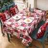 Christmas Decoration Table Cover Creative Printed Tablecloth Desktop Decoration