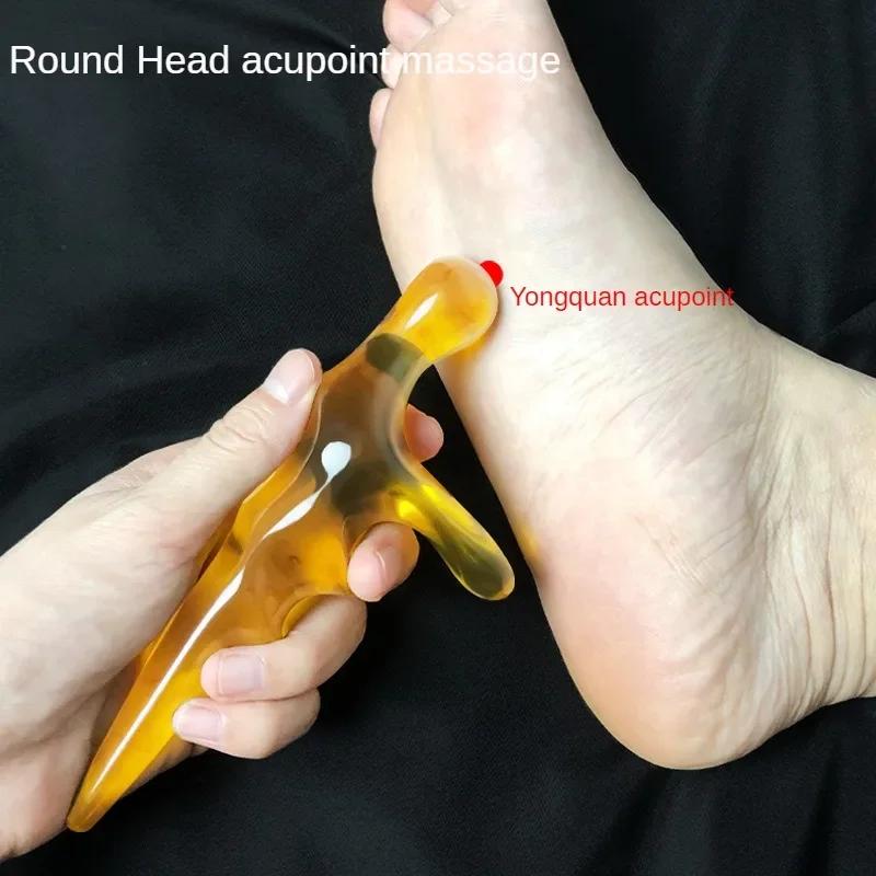 Massager Thumb-shaped Device Muscle Relaxation Unique Back Face Tools Manual Scalp Massagers Merdian Practical Fascia