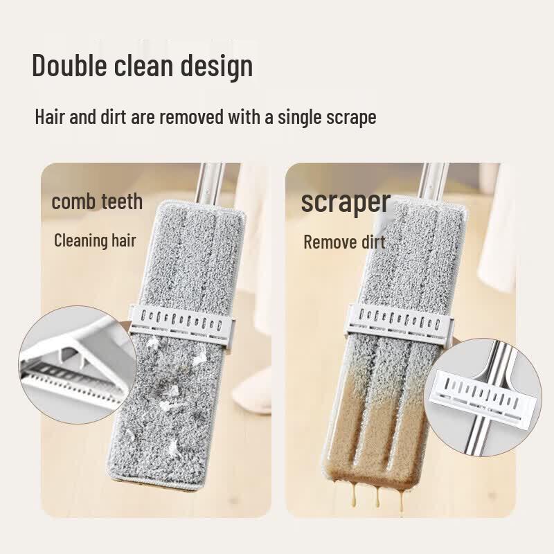 Boyiduo Hands-Free Flat Mop