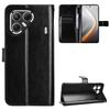 For TECNO Pova 7 5G PU Leather Case with Strap Crazy Horse Texture Phone Wallet Cover