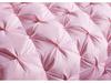 Court Style Soft Silk Twist Solid Color Down Quilt Shell - Silent Semi-Finished Version