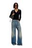 Diesel Women's Relaxed 1996 D-SIRE Denim Pants, Size L.28, A1349509M28, 24-inch, Indigo Blue, 01