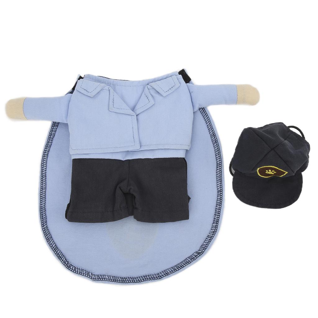 Pet Mail Carrier Costume Soft Funny Costumes Pet Suit with  for Small Dogs and Cats