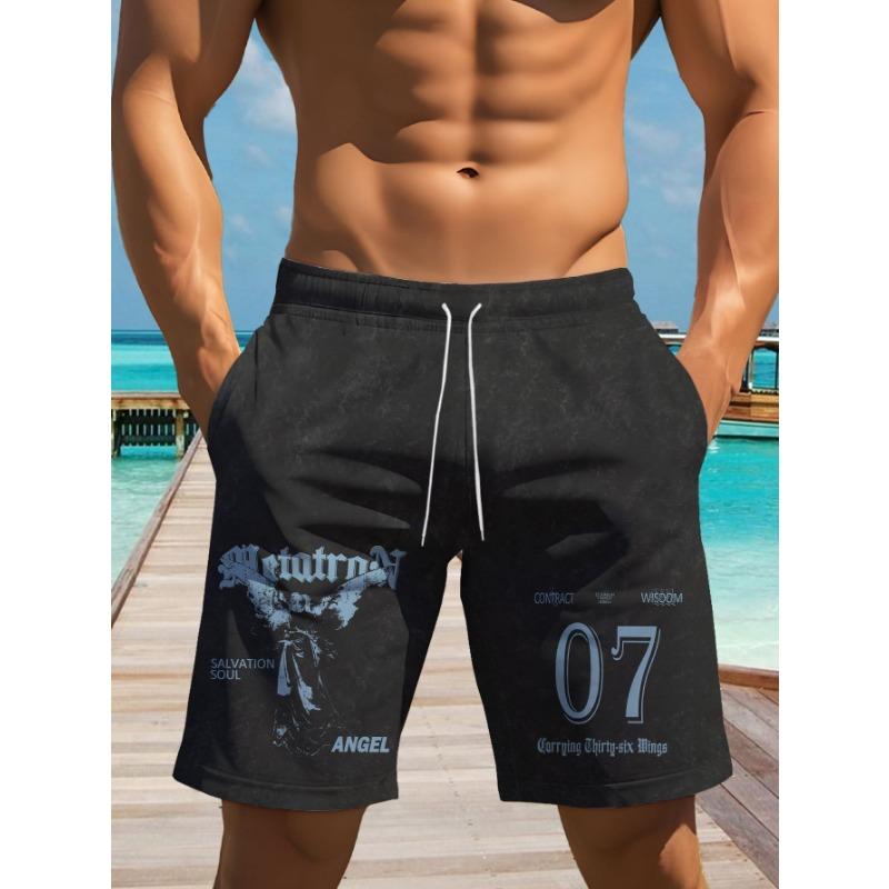 Men's Quick-drying and Breathable Beach Shorts , Are Perfect for Pool, Gym and Outdoor Activities.