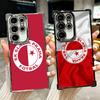 Sk Slavia Praha Czech Republic Soft Phone Case For Samsung Galaxy S26 Ultra S25 Edge S24 FE S23 Plus S22 S21 + S20 Plating Anti-