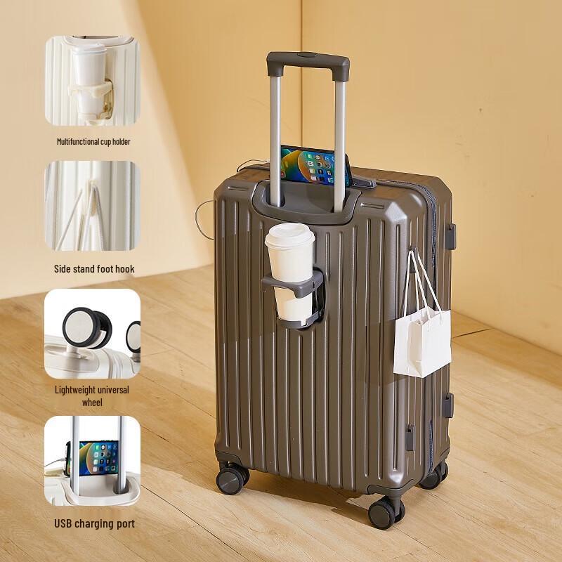 WEZHO Travel Luggage with USB Port