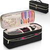 Portable Padded Organizers Bag For Blow Dryer Brushes And Accessories Ideal Travel Companion Delicate Design