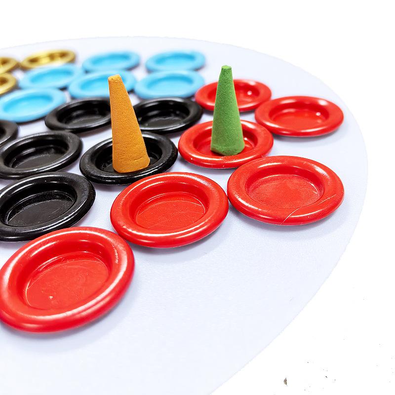 Small Metal Disc Incense Holder 10Pcs Anti-Scratch Heat Resistant Tray for Incense Cone Tower Home Decoration Gift