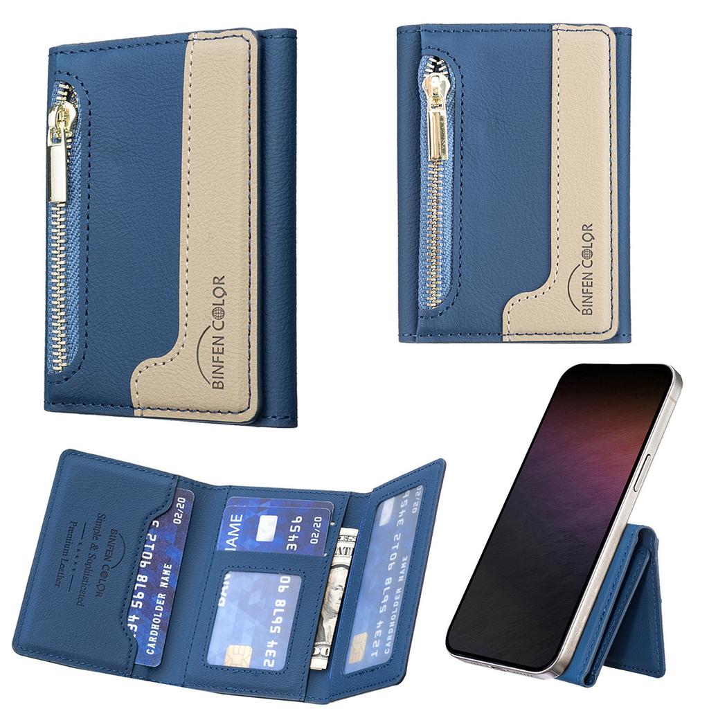 Bolsa de cartão divisória magnética Magsafe universal para telemóvel iPhone, bolsa de cartão de armazenamento pintada com cartoon Samsung
