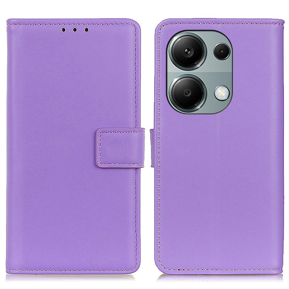 

Для Xiaomi Redmi Note 13 4G Магнитный чехол для телефона Кожаная крышка устойчивая к царапинам C