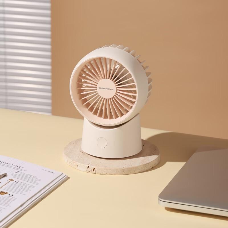 KITCHEN MOMMY Portable USB Handheld Desktop Circulation Fan
