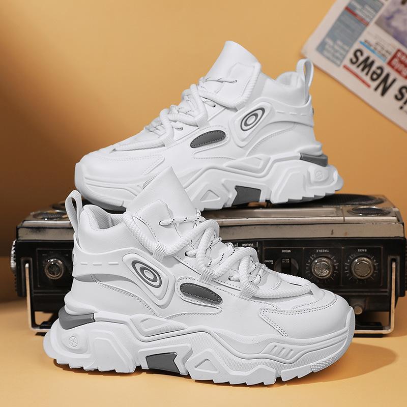 Men's shoes autumn and winter new casual men's sports shoes dad shoes men's ins sports Martin casual shoes