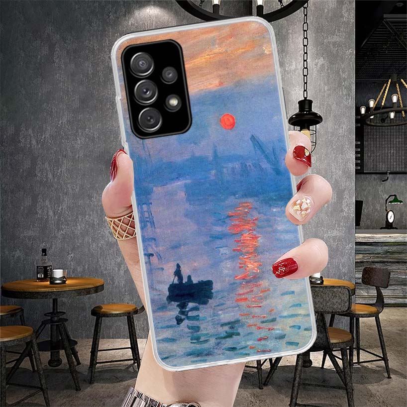 Van Gogh Oil Art Painting Soft Phone Case For Samsung Galaxy S22 S23 S24 S25 Edge S26 Ultra S20 FE S21 Plus + Fundas Coque Galax