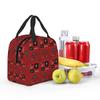 Sally Face Larry's Tasche Isolierte Lunchtasche für Kinder Schul-Kühltasche Thermische Lebensmittelbox Tragetasche Auslaufsicherer Lunchbox-Behälter