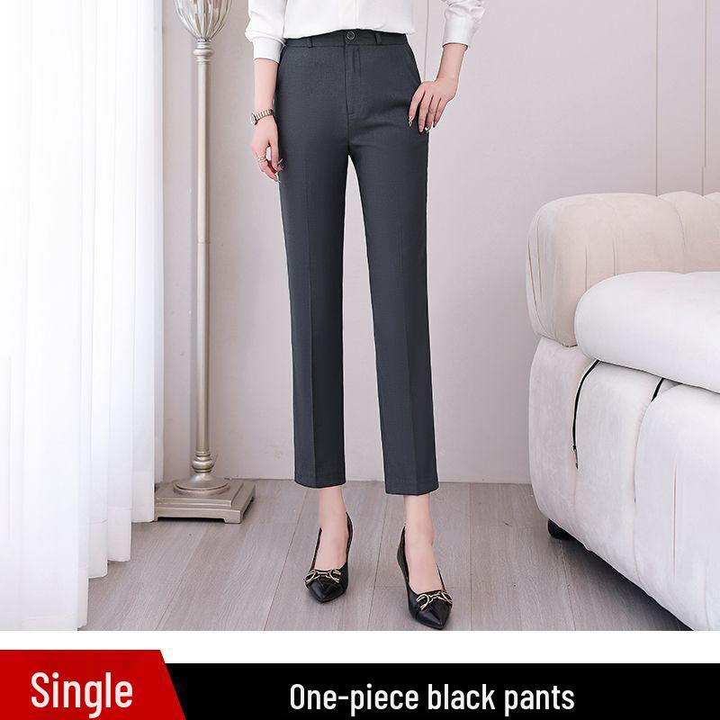 Formelles Damen-Anzugset mit V-Ausschnitt Chiffon Weißes Hemd