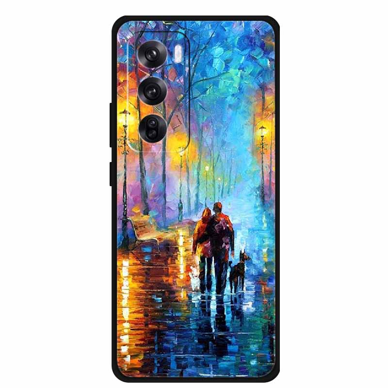 For Oppo Reno12 Pro 5G Cases Shockproof Phone Cover Soft Silicone Fashion Cool Cases for OPPO RENO 12 PRO CPH2629 Bumper Coque