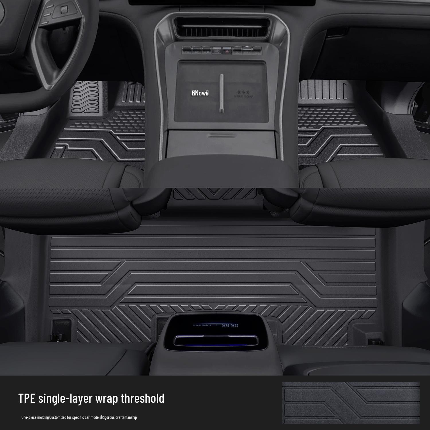 Denza N9 TPE Floor Mats: 25 Styles for Full Coverage Interior Decor 90*130