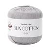 Spring/Summer No. 6 Lace DIY Knitting Silk Cotton Yarn - Skin-Friendly, Non-Pilling, Medium-Fine Crochet Pure Cotton