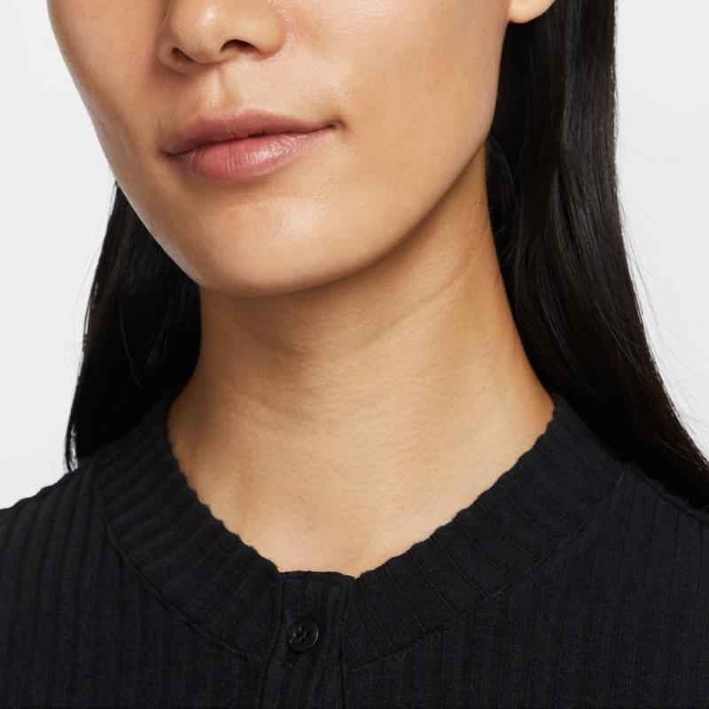 Nike Casual Solid Long Sleeve T-Shirt Women Tops IF0235010