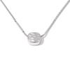 Eetit Waterproof Stainless Steel Removable Casting Square Pendant Necklace Chic Korean Distinctive Charming Jewelry Wholesale