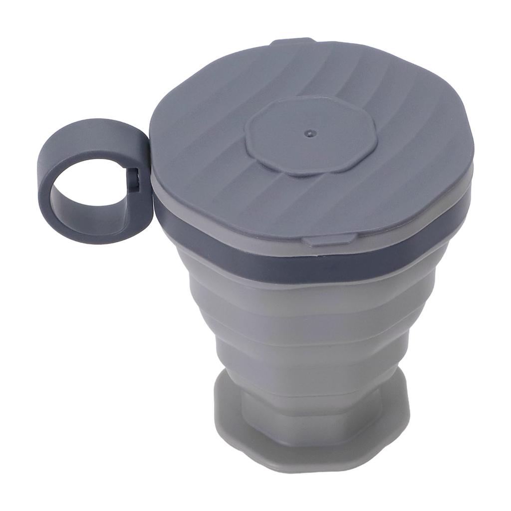 9,8 cm x 8,5 cm Faltbarer Silikonbecher Kompakt Leichtgewicht Wasserbecher Kompakter Wasserbehälter Temperaturbeständig
