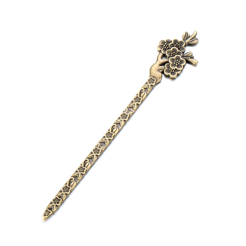 Gebogene Mode Haaraccessoires Styling Werkzeuge Vintage Metallisch Bronze Haarnadeln Vintage Haarstäbe Haarspange Haarnadel