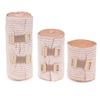 Light Brown Medium Stripe Breathable Elastic Bandage for Sports Compression and Fixation