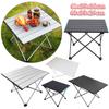Portable Ultralight Folding Camping Table Foldable Outdoor Dinner Desk High Strength Aluminum Alloy For Garden Party Picnic BBQ