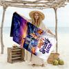 Halloween Costume Parade Personalized Text Beach Towel High Absorbency & Quick-Dry Suitable for Sports Travel Swimming Yoga Bathroom Beach And Pool