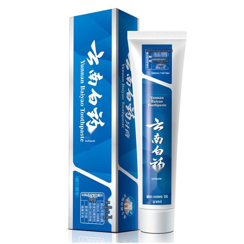 

Yunnan Baiyao Spearmint Gum Care & Fresh Breath Toothpaste 45g