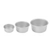 4 6 8 Inch Cake Pan Set Aluminum Alloy Bakeware Round Cake Pan for Baking Party Birthday Christmas