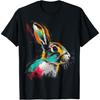 Kaninchen Bunt Tier Motiv Kunst Kaninchen T-Shirt
