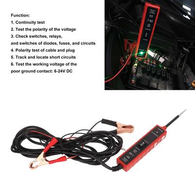 6?24V DC Kfz-Elektrik-Tester Power Probe Detektor 7A Abschaltstrom Kurzschlussortung