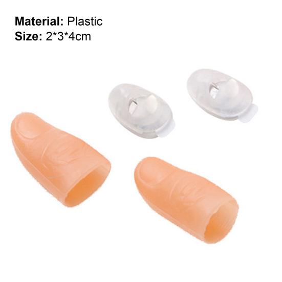 2Pcs Thumb Finger Light Battery Powered Colorful Party Supply LED Thumb Light