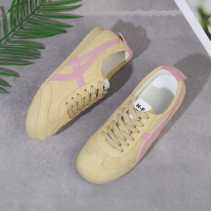 Niche retro Forrest Gump training shoes women's 2025 summer new breathable versatile flat-soled soft-soled casual sports shoes
