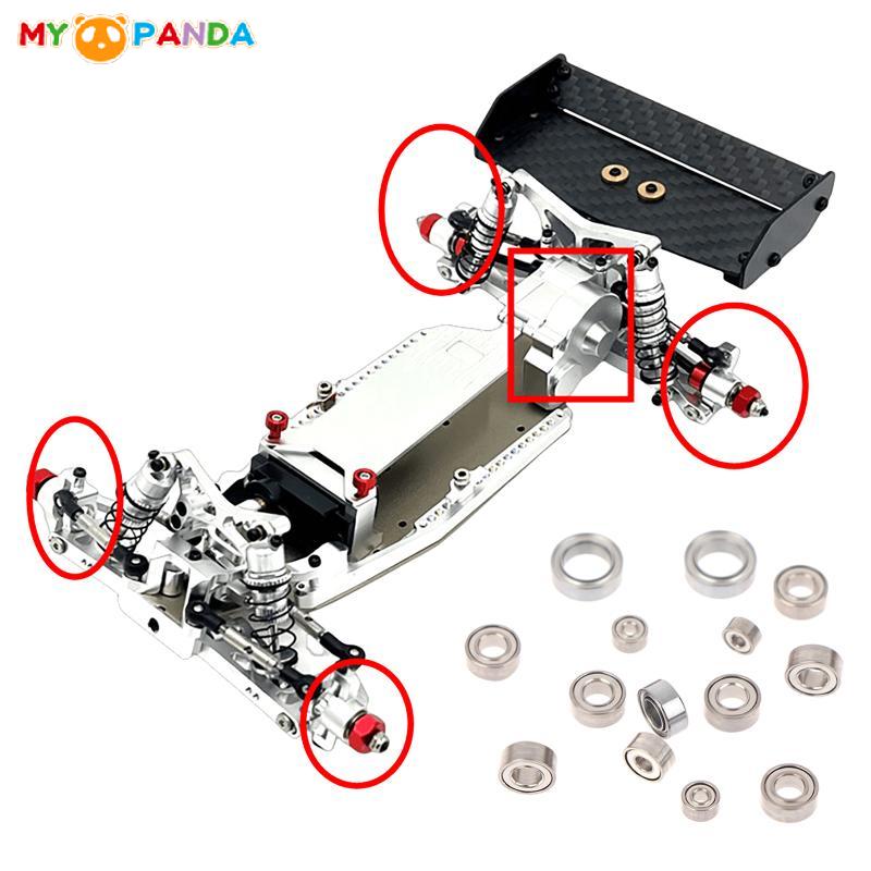 1Set Full Kit Sphere Bearings Upgrade For 244016 & LOSI Micro-B 1/24 RC Car Spare Parts High Quality Premium Grade
