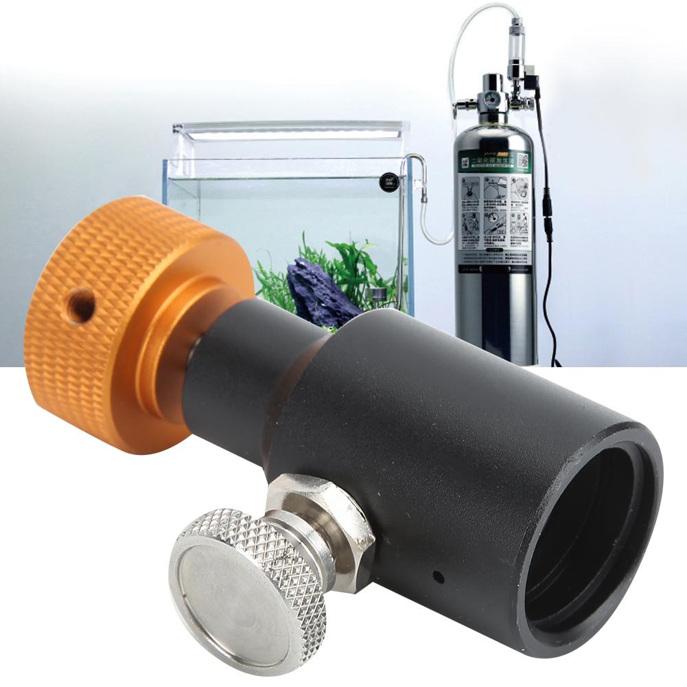 Conector Adaptador CO2 TR21-4 com Válvula de Liberação Enchimento Rápido Água com Gás para
