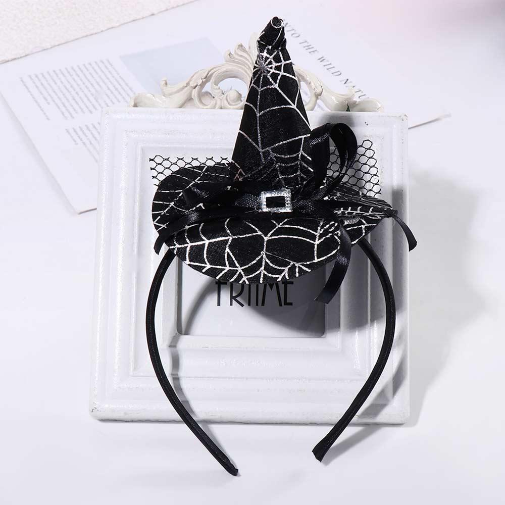 Witch Hat Cartoon Ghost Halloween Headwear Hair Accessories Children Headband Halloween Hair Hoop