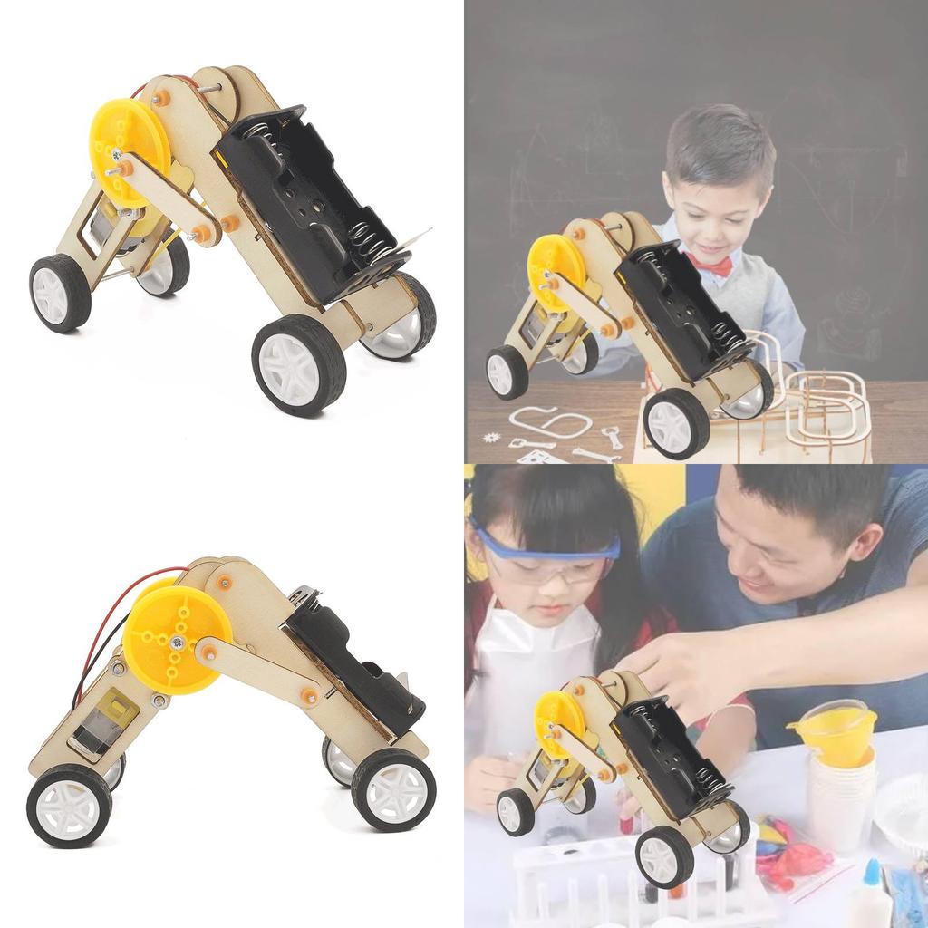 Pädagogisches DIY Holz-Wurm-Roboter-Bausatz für Grundschüler