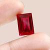 Baguette Cut Natural Red Ruby Mozambique 10-12 Ct Stunning Certified Gemstone