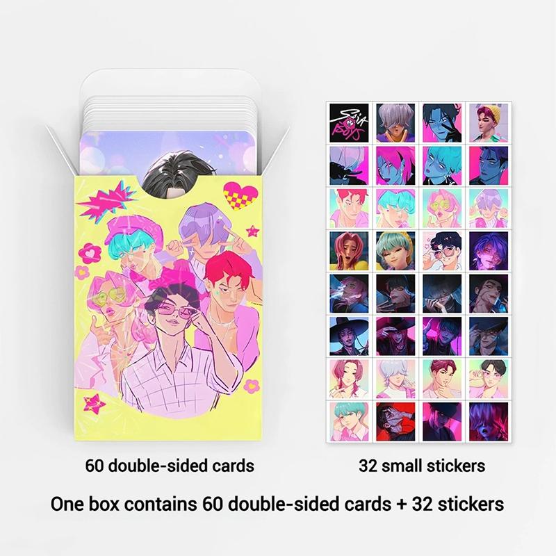 Kpop Demon Hunter Pocards Huntrix Cards Sajja Boys Karty Tygrysa Dziewczęcy Chłopięcy Zespół Prezenty Zestaw Pocztówek Mini Album Kolekcjonerski Prezenty