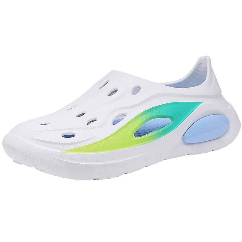 Sandals platform soles men's cave shoes soft and lightweight outdoor beach toe slippers in summer