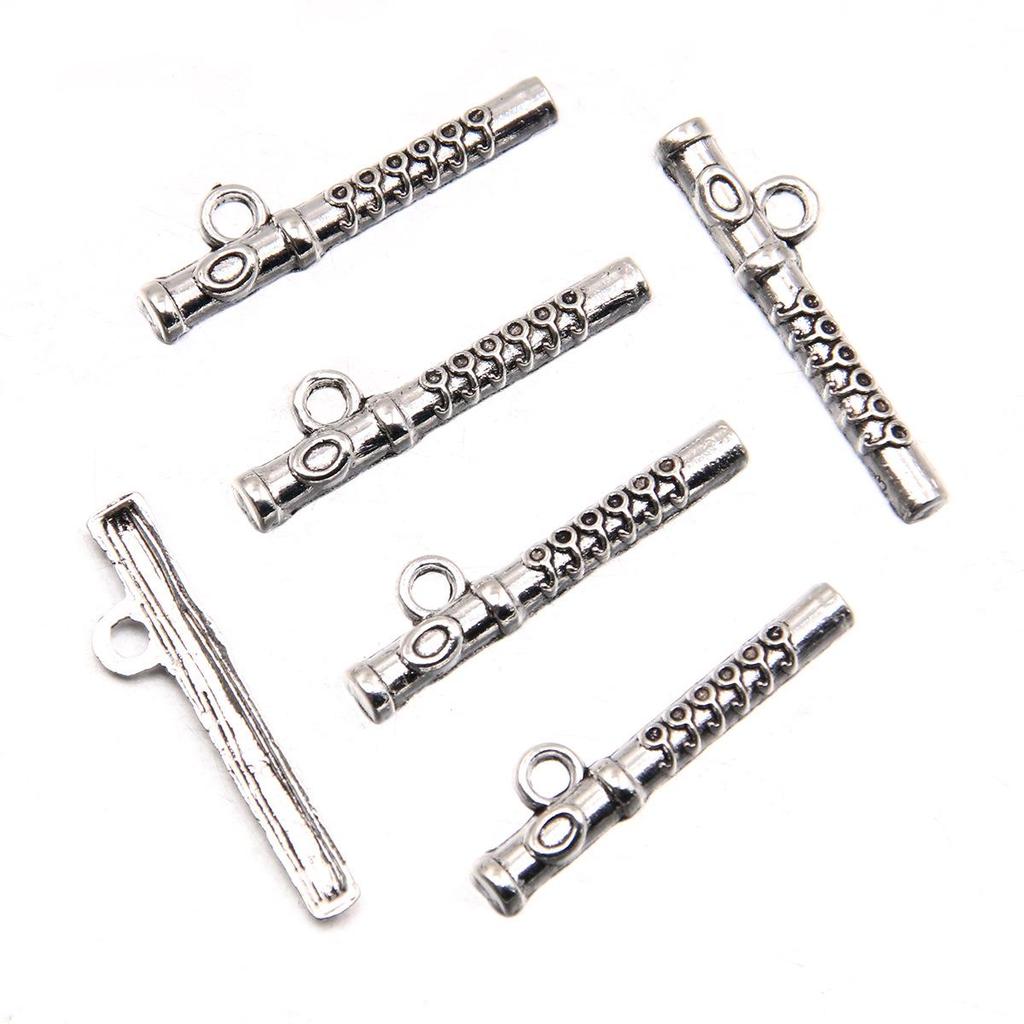 Retro Multi-Instrument Antique Silver Pendant Handmade Necklace Bracelet – Creative Accessories Boutique