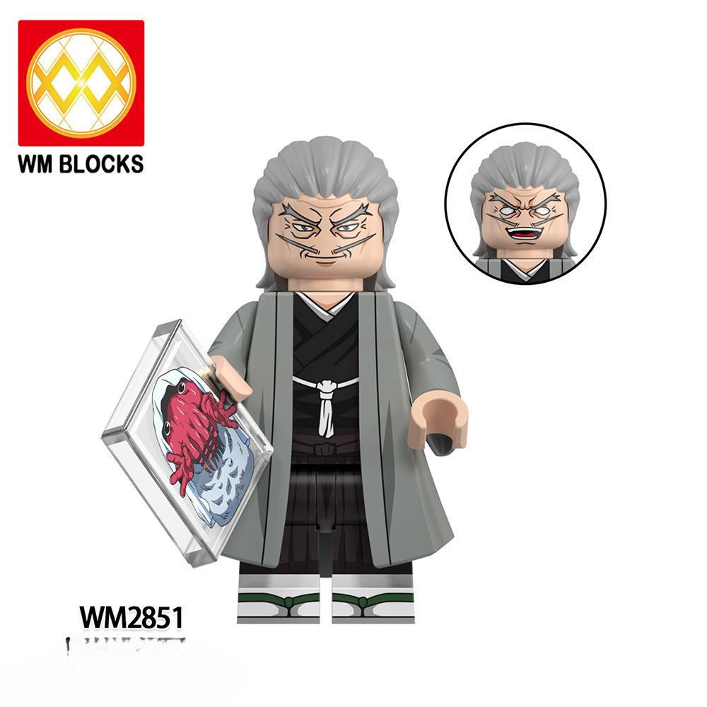 WM6200 Byggeklosser Action Figur Murstein Tilbehør Leketøy for voksne barn