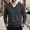 Maglione Pullover in Maglia da Uomo Autunno Inverno, Top Casual Quotidiano per Casa e Uso Esterno
