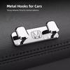 Zinc Alloy Car Hooks Indoor Storage Bracket Tools Accessories For Honda Civic Fit Jazz Accord Pilot CRV Odyssey Passport City