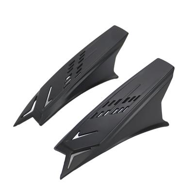 2pcs Plastic Motorcycle Helmet Horns Punk Style Scooter Motorbike Helmet Horn Racing Ear Horns
