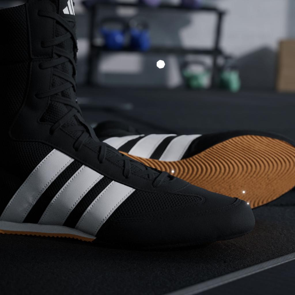 Adidas Box Hog Fabric High top Training Shoes Unisex