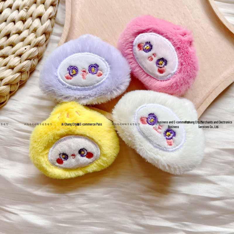Cartoon Plush Cute Steamed Bun Doll: Hair Accessories, Shoes, Socks, Bags, Brooches, Decorative Accessories